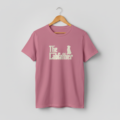 The Lab Father T-Shirt Funny Labrador Dad Gift