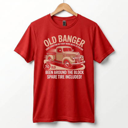 Old Banger Vintage Truck tee | 70 Been Around the Block T-Shirt