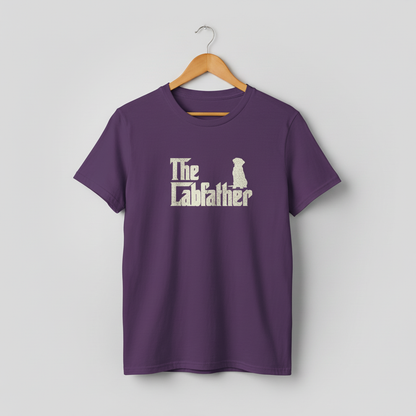 The Lab Father T-Shirt Funny Labrador Dad Gift