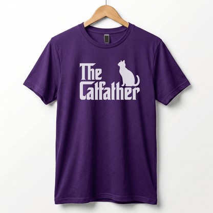 The Catfather T-Shirt | Cat Silhouette Graphic Tee