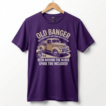 Old Banger Vintage Truck tee | 70 Been Around the Block T-Shirt