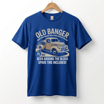 Old Banger Vintage Truck tee | 70 Been Around the Block T-Shirt
