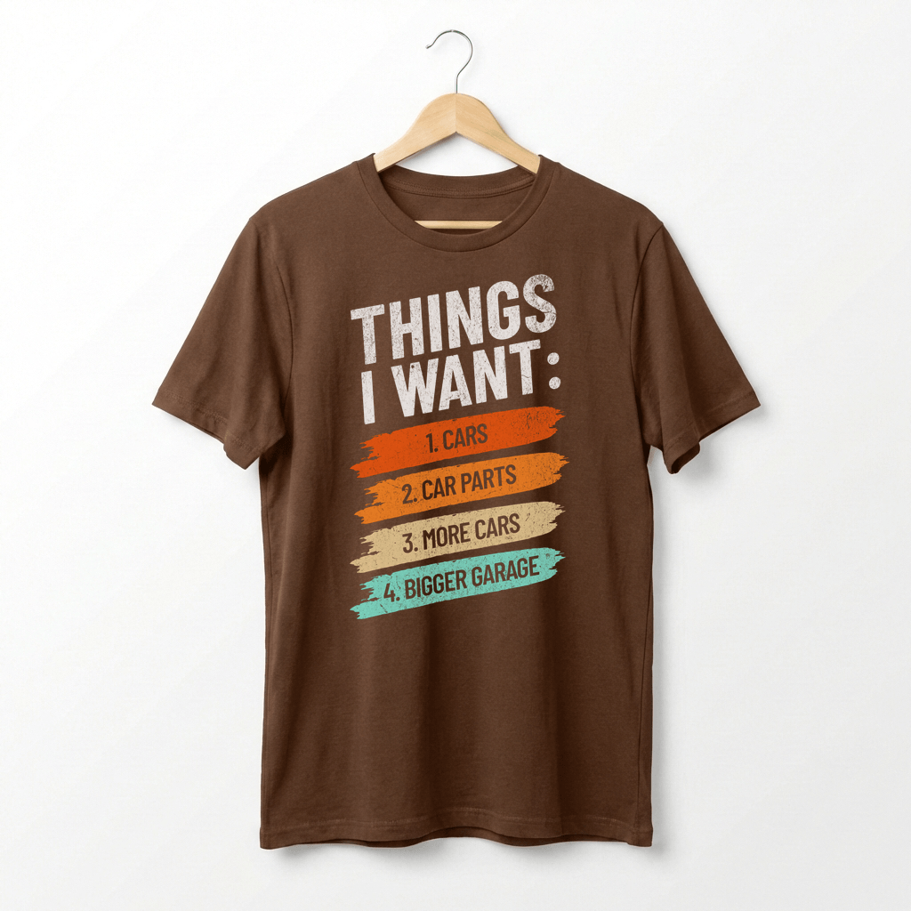 Retro Car Enthusiast Graphic Tee | Auto Mechanic Engine Design