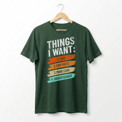 Retro Car Enthusiast Graphic Tee | Auto Mechanic Engine Design