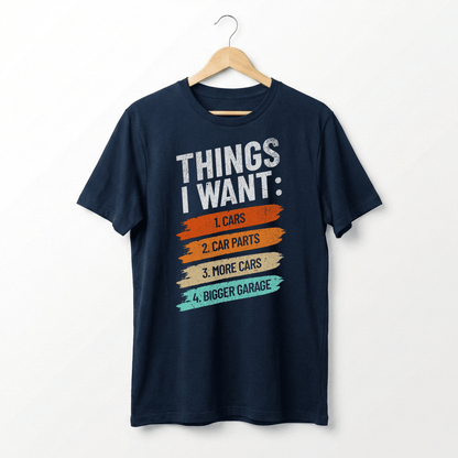 Retro Car Enthusiast Graphic Tee | Auto Mechanic Engine Design