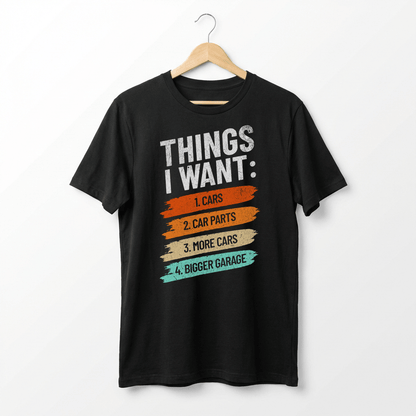 Retro Car Enthusiast Graphic Tee | Auto Mechanic Engine Design