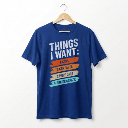 Retro Car Enthusiast Graphic Tee | Auto Mechanic Engine Design