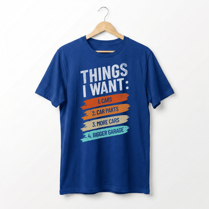 Retro Car Enthusiast Graphic Tee | Auto Mechanic Engine Design